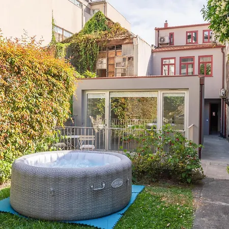 Stylish Flats With Terrace & Jacuzzi By Hostwise Appartement Oporto